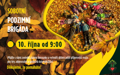 Podzimní brigáda v Berounce